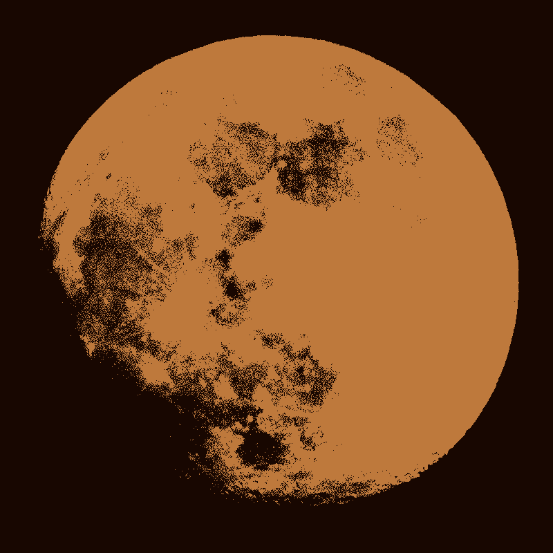 The moon